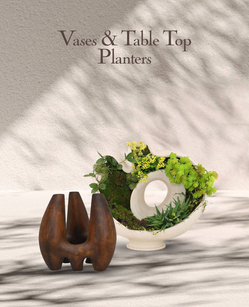 Vases & Table Top Planters