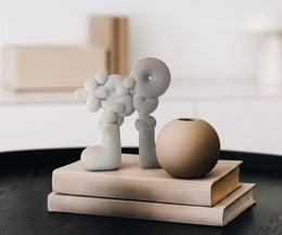 White Twisted Balloon Sculpture